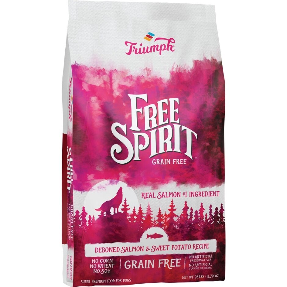 Triumph Grain Free Dog Food Salmon/Sweet Potato 26 Lb