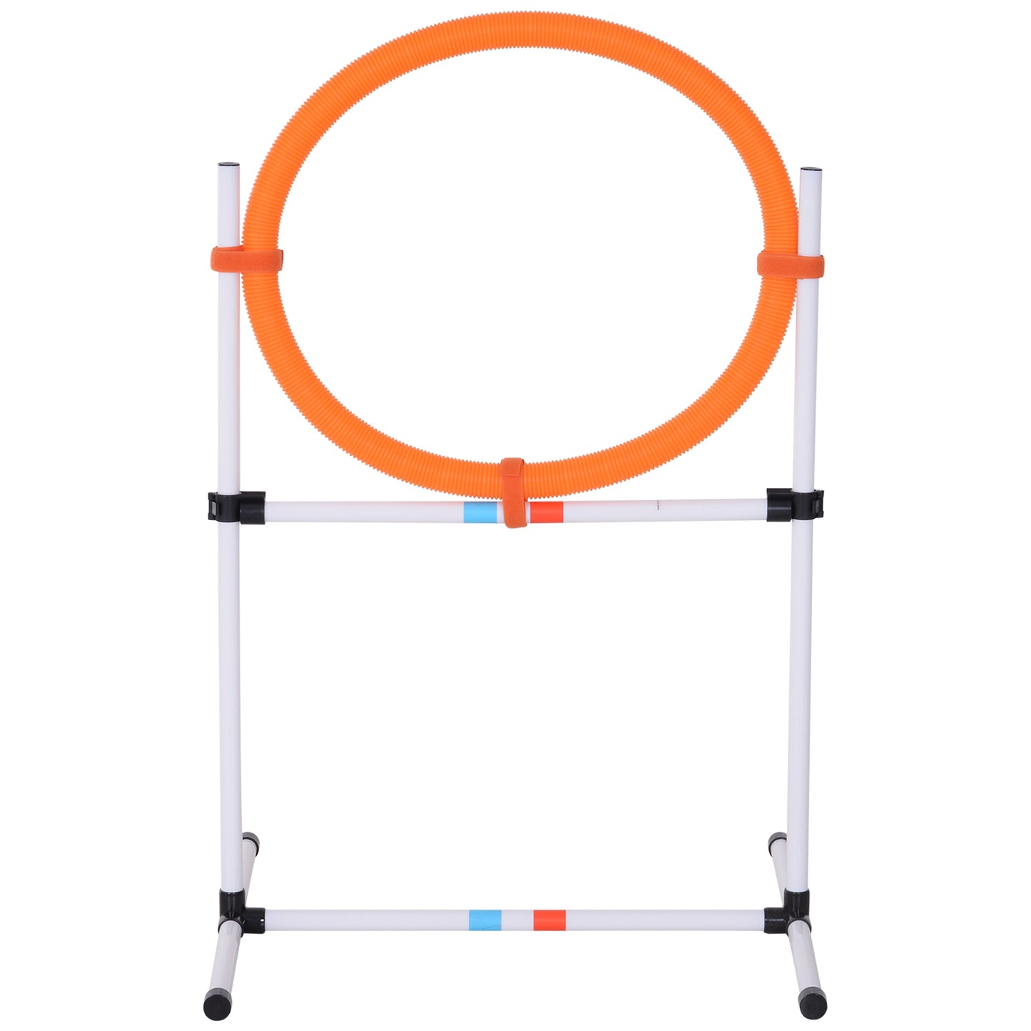PawHut Dog Agility Training Jump Ring / Hurdle Bar