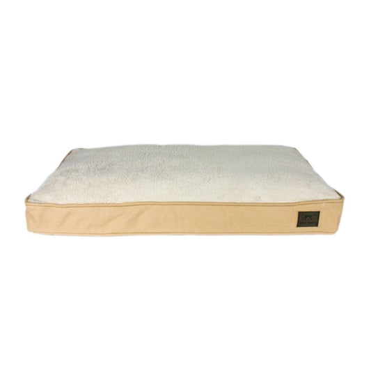 Tall Tails Dog Cushion Bed, Khaki XL