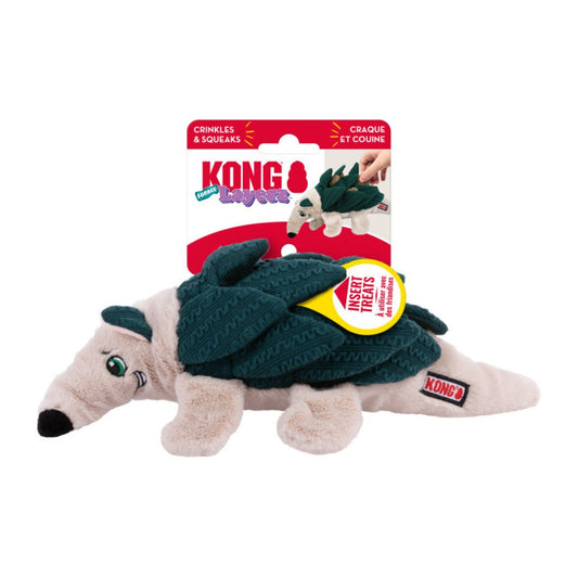 KONG Layerz Forage Dog Toy Armadillo, 1ea/MD