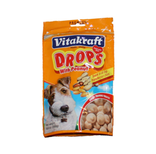 Vitakraft Drops Dog Treats Peanut 1ea/8.8 oz