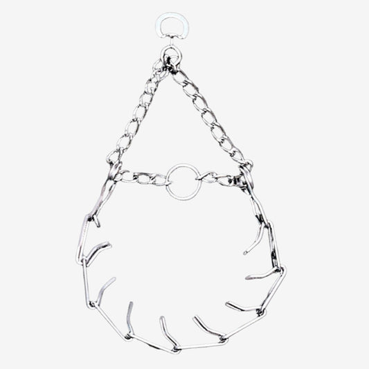 Titan Prong Training Dog Collar Nickel, Chrome 1ea/3 Mm X 18 in