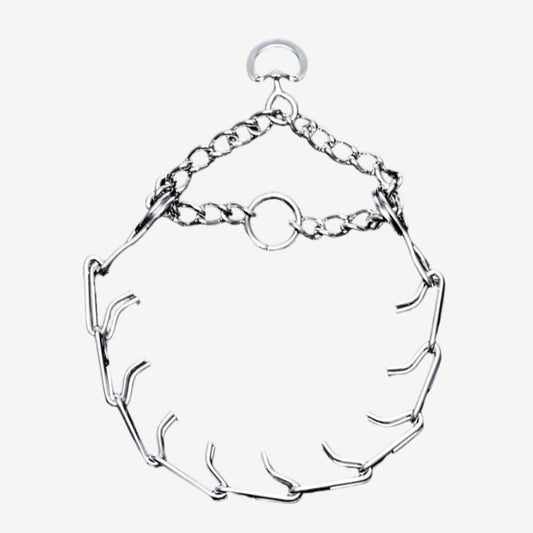 Titan Prong Training Dog Collar Nickel, Chrome 1ea/4 Mm X 22 in