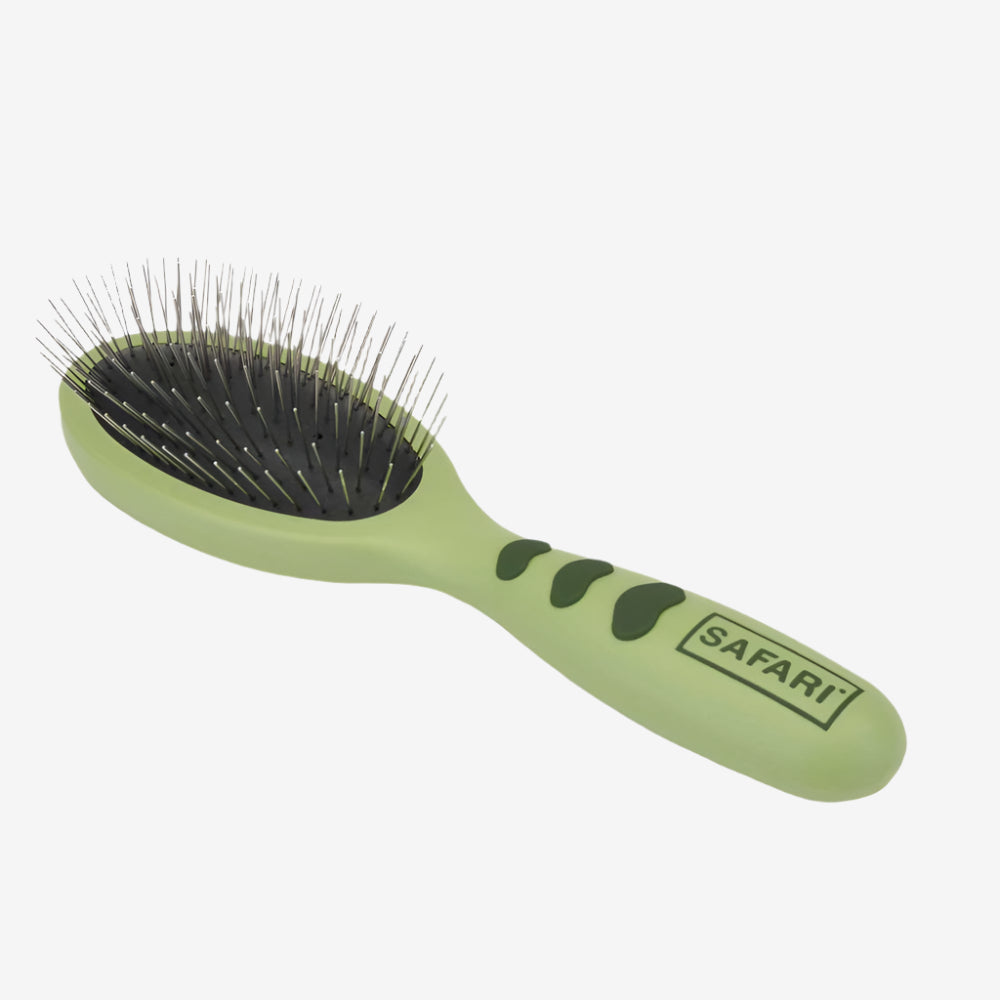 Safari Wire Pin Brush Green 1ea/SM