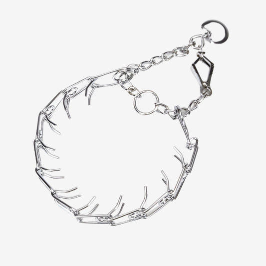 Titan Prong Training w/ 1-Handed Quick Release Snap Dog Collar Nickel, Chrome 1ea/3.3 Mm X 20 in