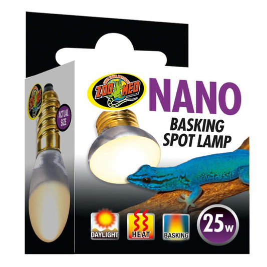 Zoo Med Nano Basking Spot Lamp White 25 W