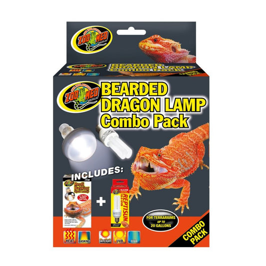 Zoo Med Bearded Dragon Lamp Combo Pack