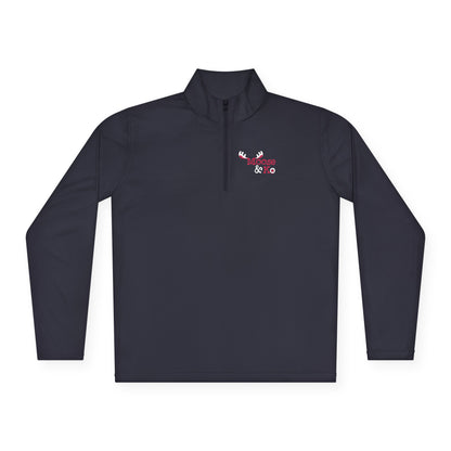 Moose & Ko. Quarter-Zip Unisex Pullover