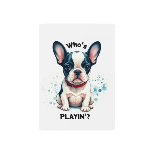 Fun Pet-Themed Poker Playing Cards - Perfect for Game Nights!