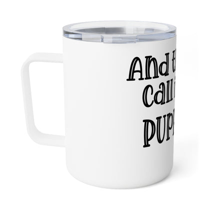Puppy Love Insulated Coffee Mug, 10 oz
