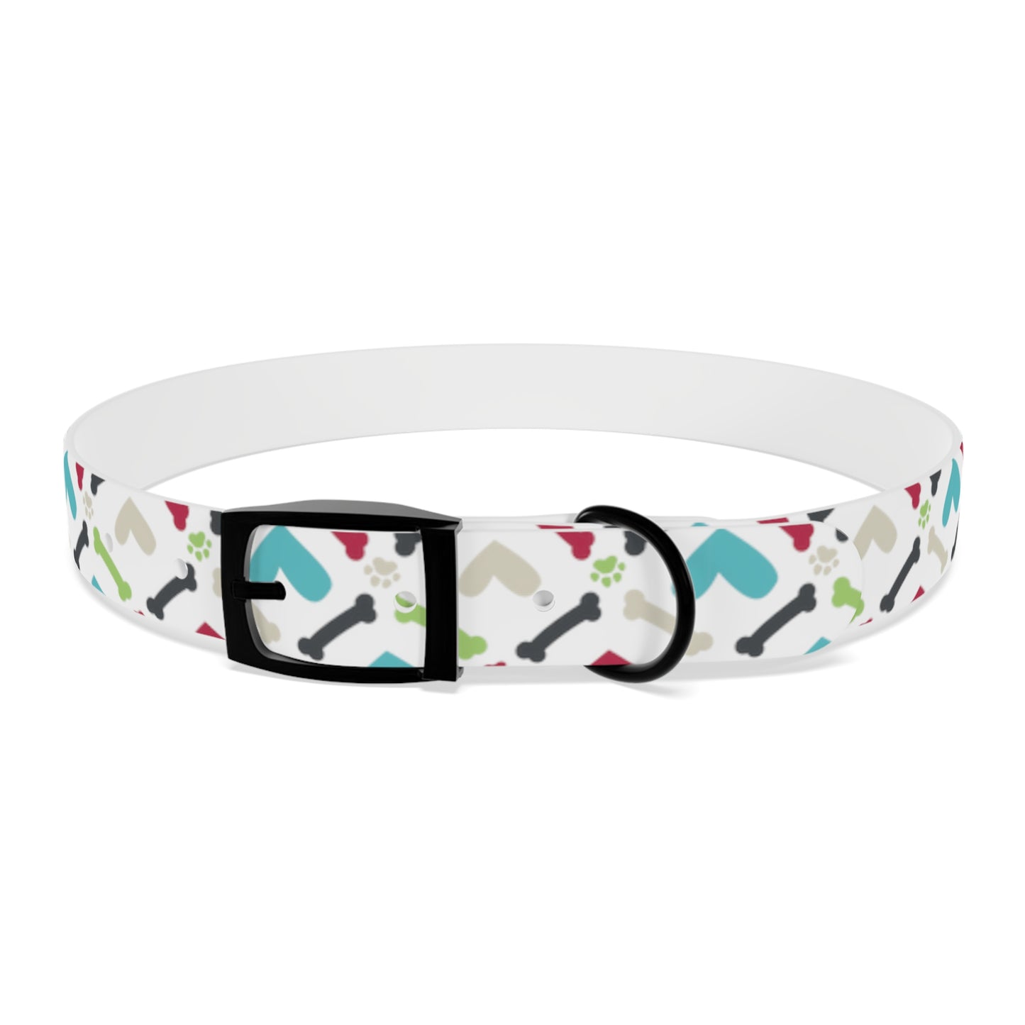 Bones, Paw prints and Hearts Oh My! Dog Collar