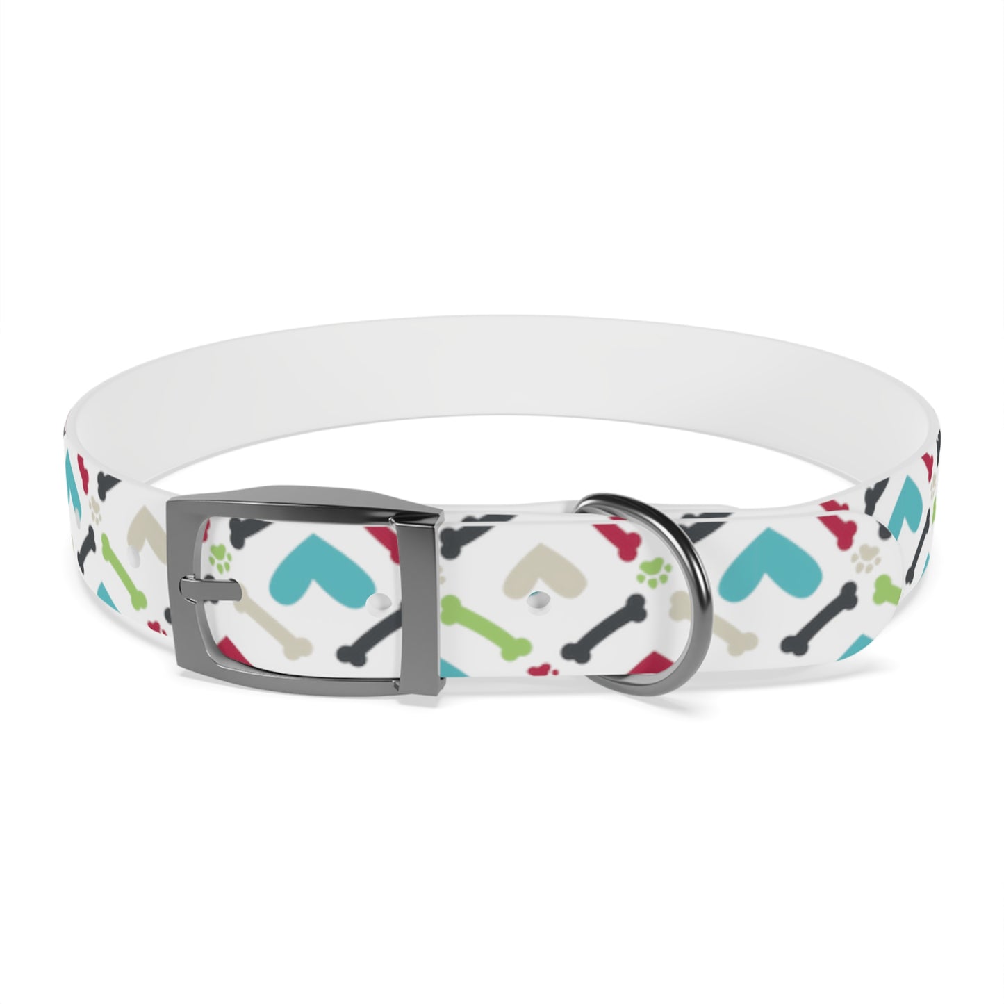 Bones, Paw prints and Hearts Oh My! Dog Collar