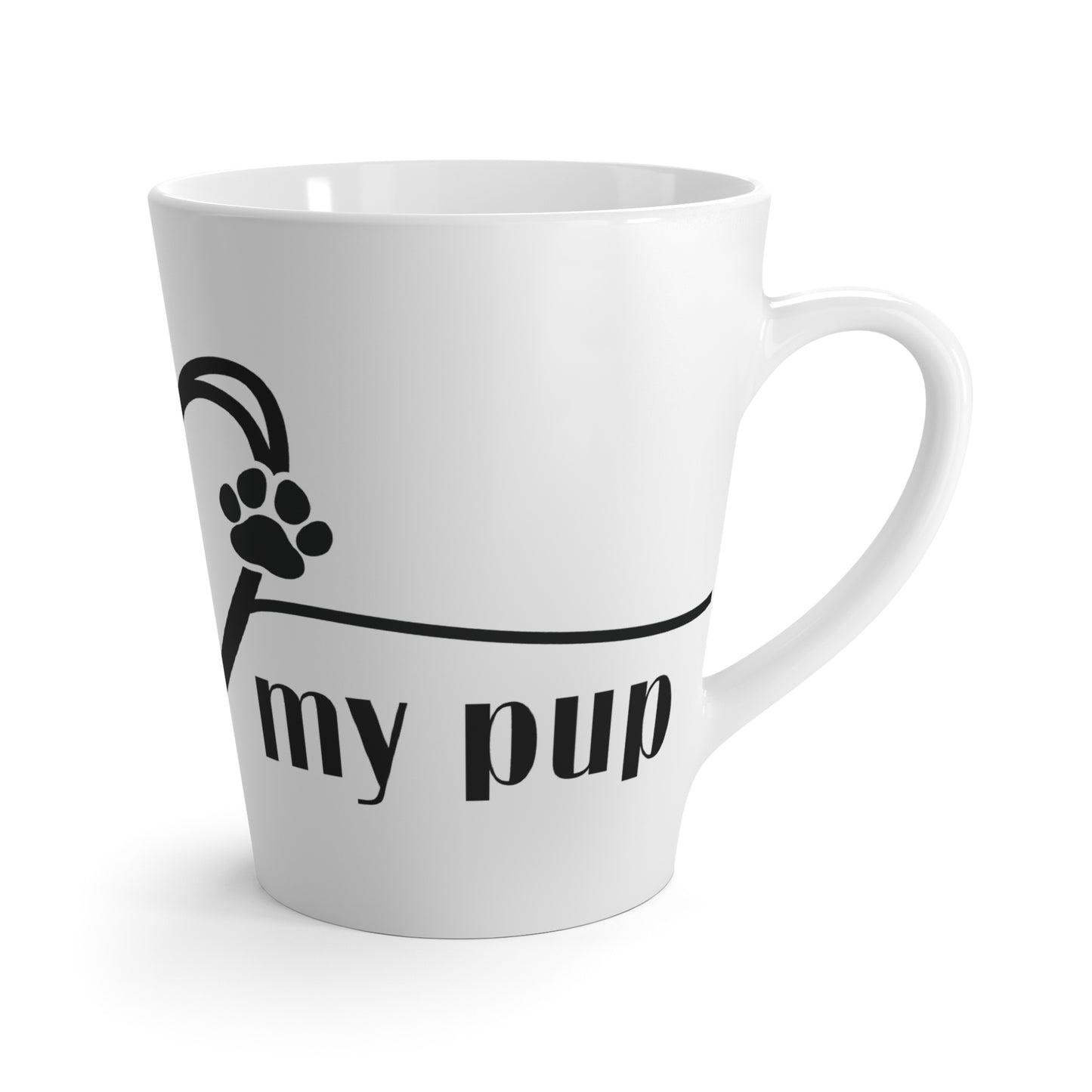 I Love My Pup Latte Mug