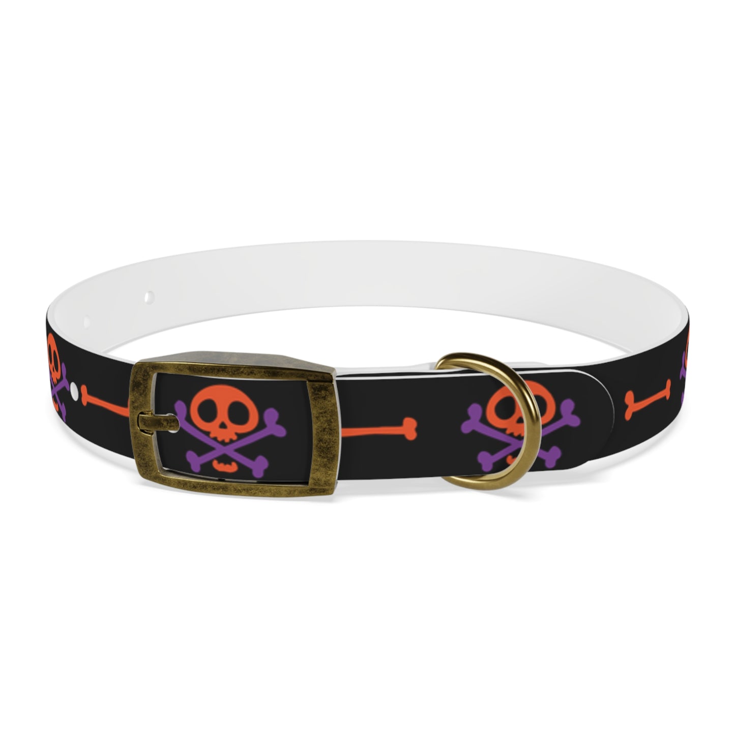 No Treats No Trick Halloween Dog Collar