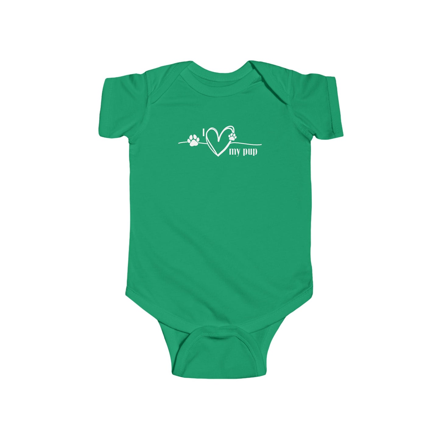 I Love My Pup Infant Bodysuit