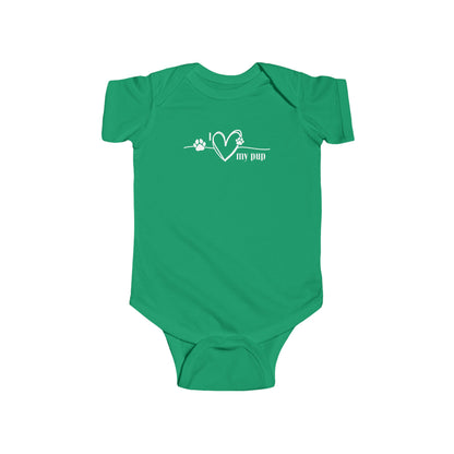I Love My Pup Infant Bodysuit