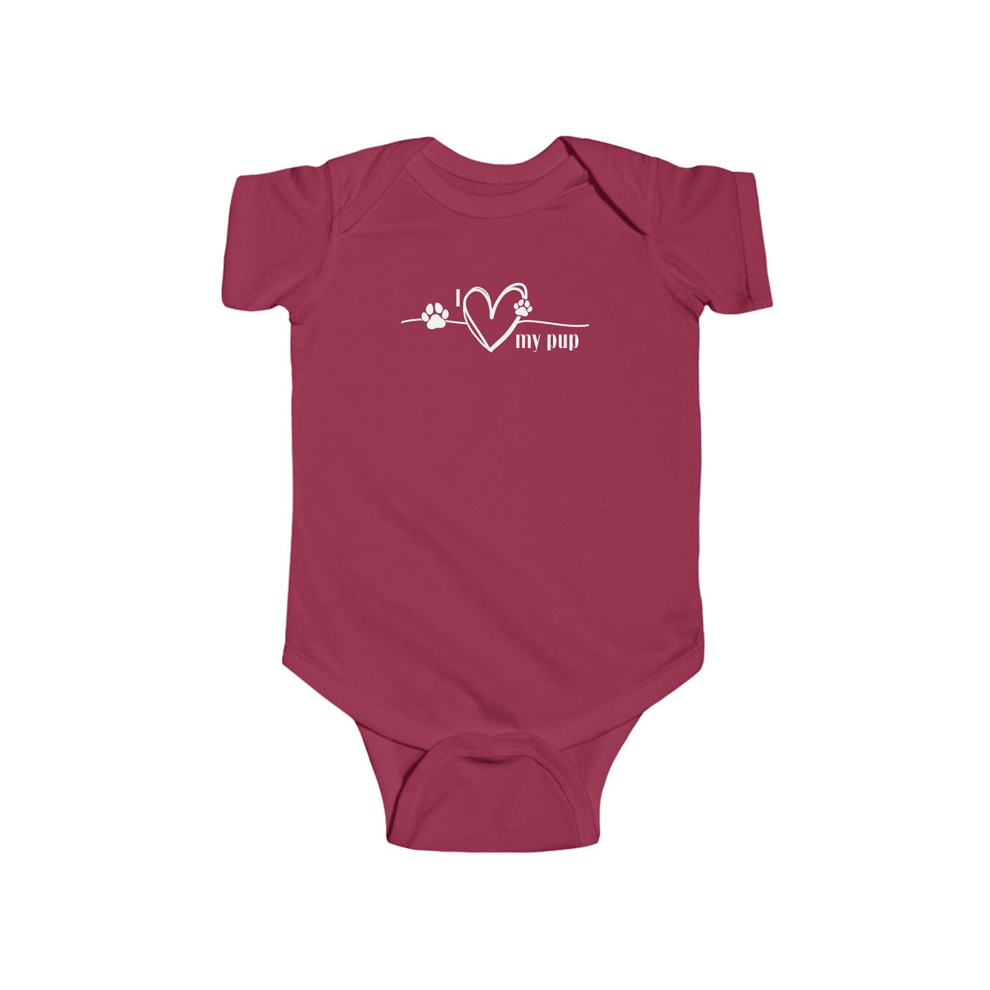 I Love My Pup Infant Bodysuit
