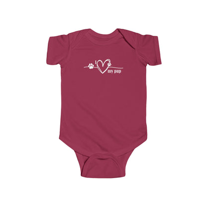 I Love My Pup Infant Bodysuit