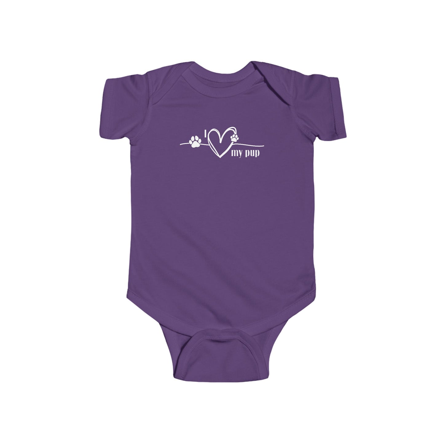 I Love My Pup Infant Bodysuit