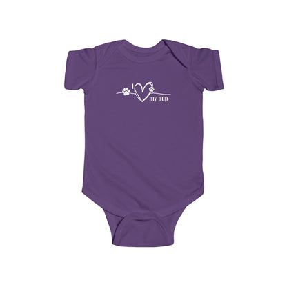 I Love My Pup Infant Bodysuit