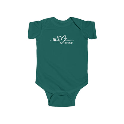I Love My Pup Infant Bodysuit