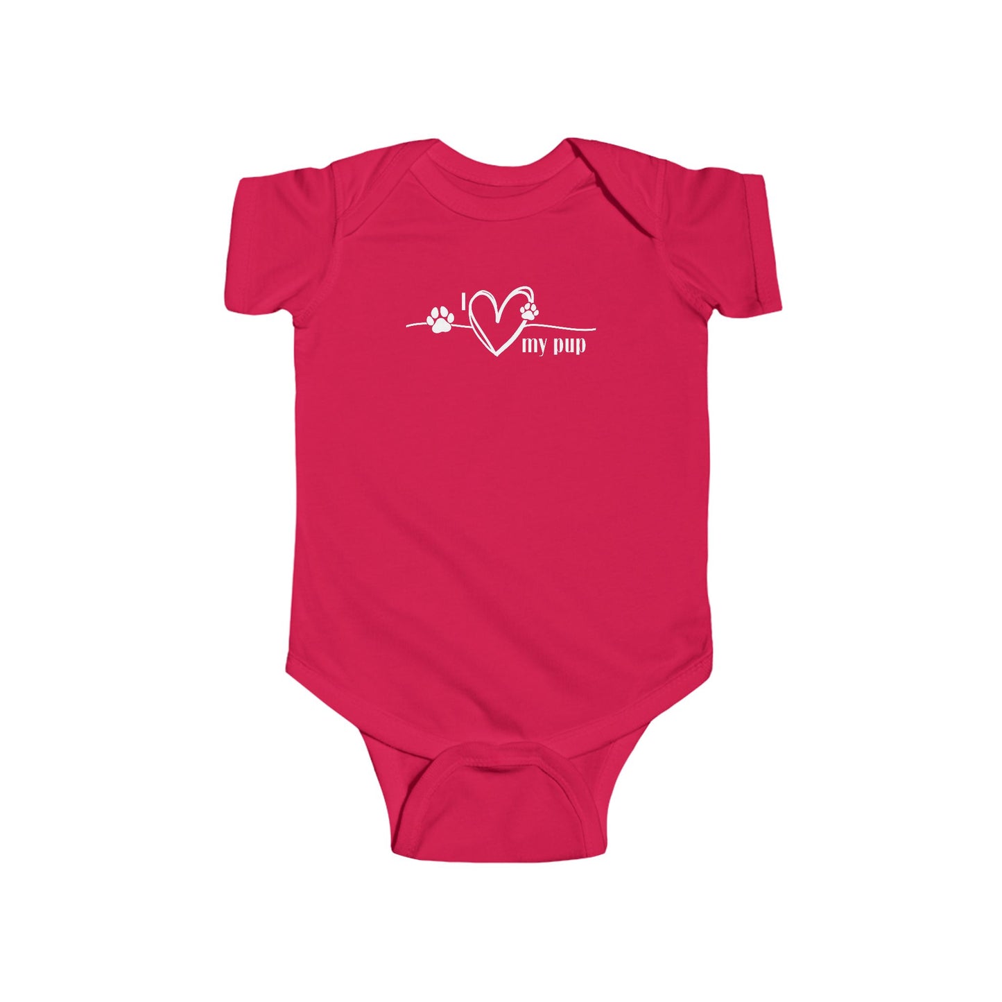 I Love My Pup Infant Bodysuit