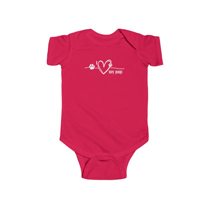 I Love My Pup Infant Bodysuit