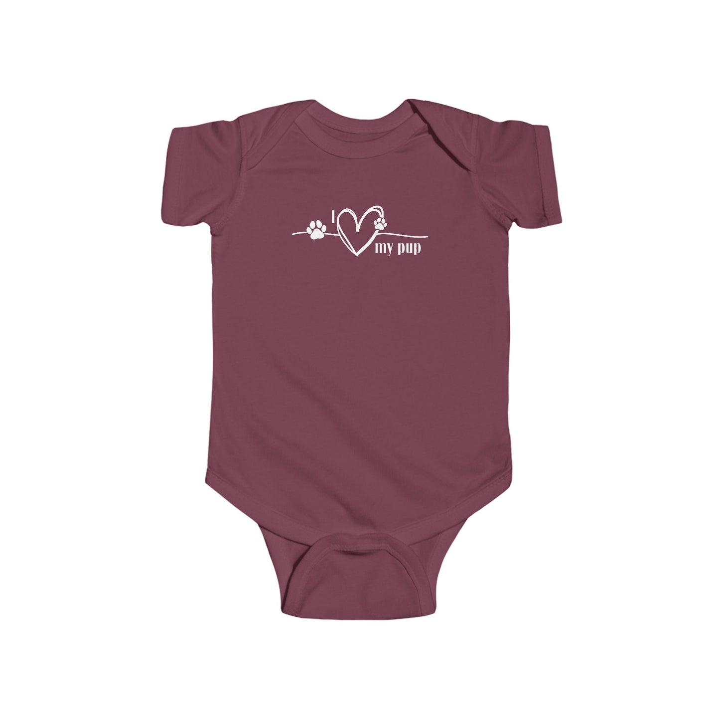 I Love My Pup Infant Bodysuit