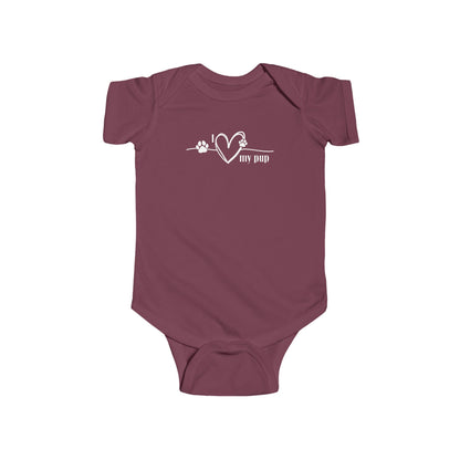 I Love My Pup Infant Bodysuit