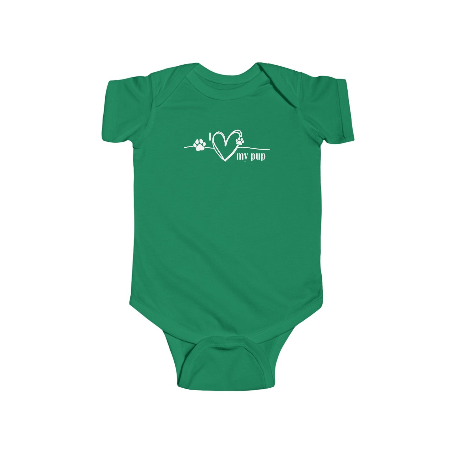 I Love My Pup Infant Bodysuit