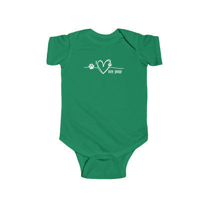 I Love My Pup Infant Bodysuit