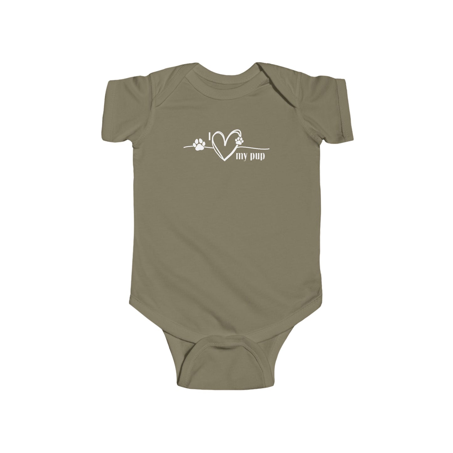 I Love My Pup Infant Bodysuit