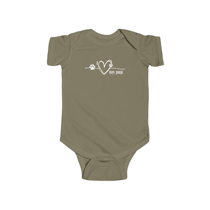 I Love My Pup Infant Bodysuit