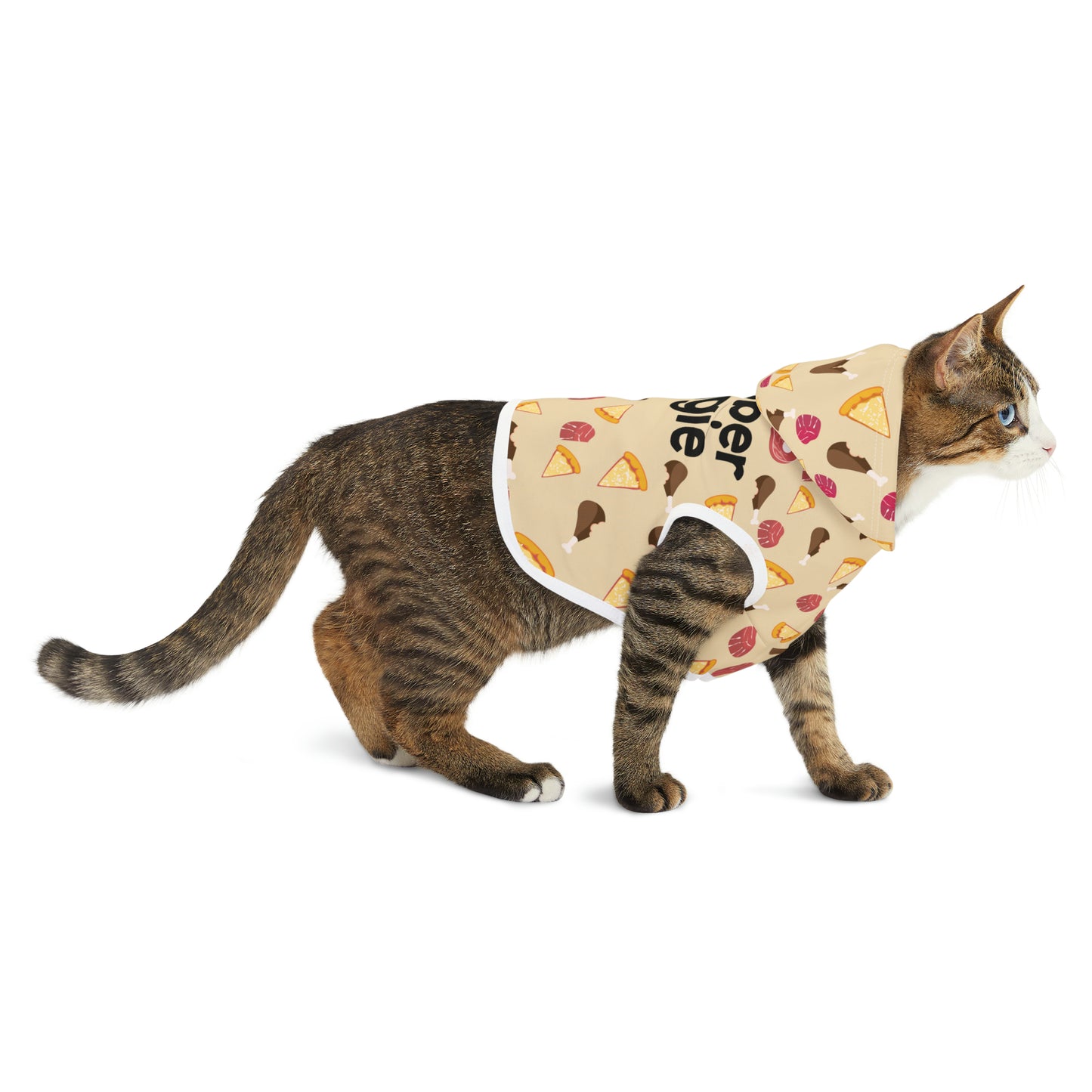 Bougie Grubber Tan Pet Hoodie