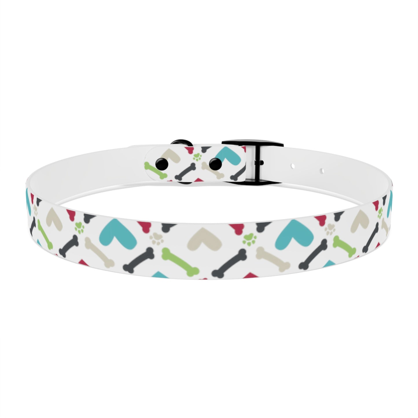 Bones, Paw prints and Hearts Oh My! Dog Collar