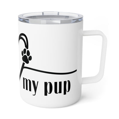 I Love My Pup Insulated Coffee Mug, 10oz