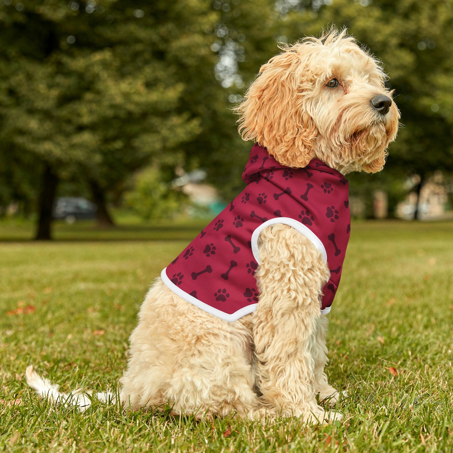 Bones RED Pet Hoodie