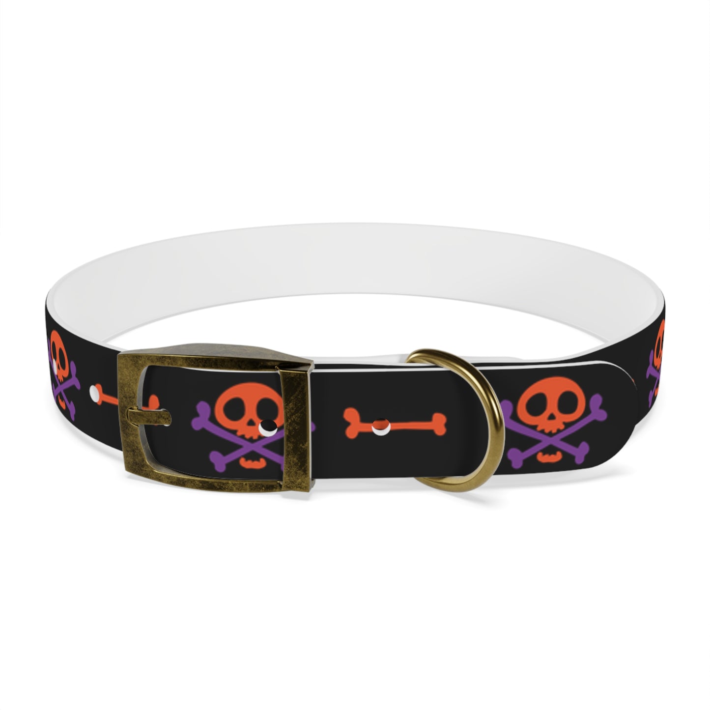 No Treats No Trick Halloween Dog Collar