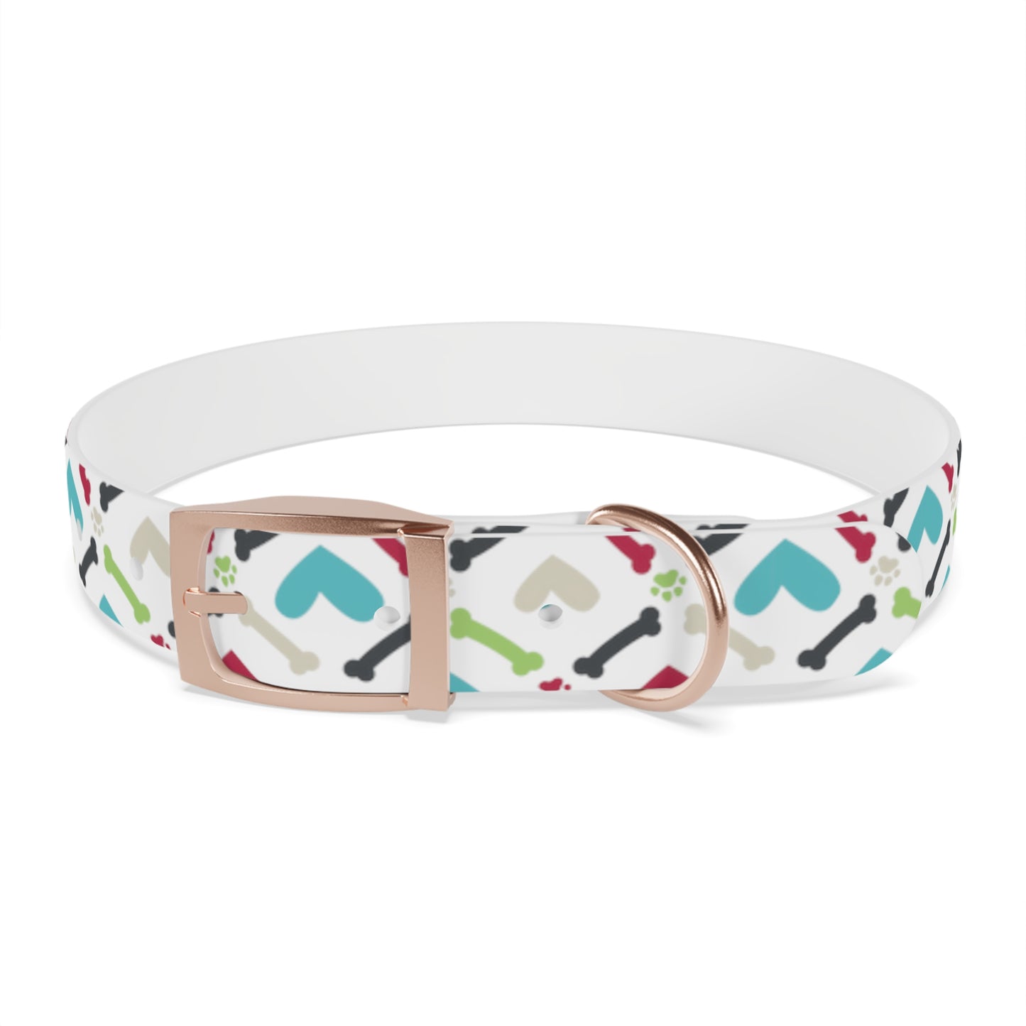 Bones, Paw prints and Hearts Oh My! Dog Collar