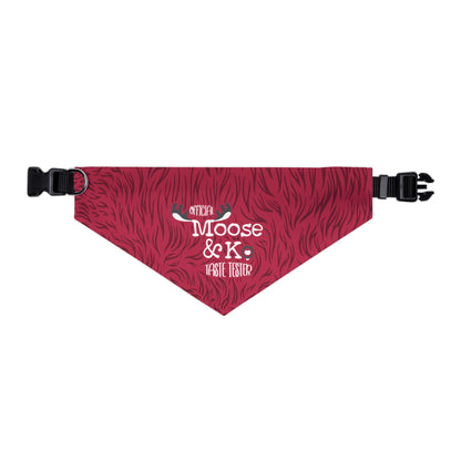 Moose & Ko. Pet Bandana Adjustable Collar for Dogs