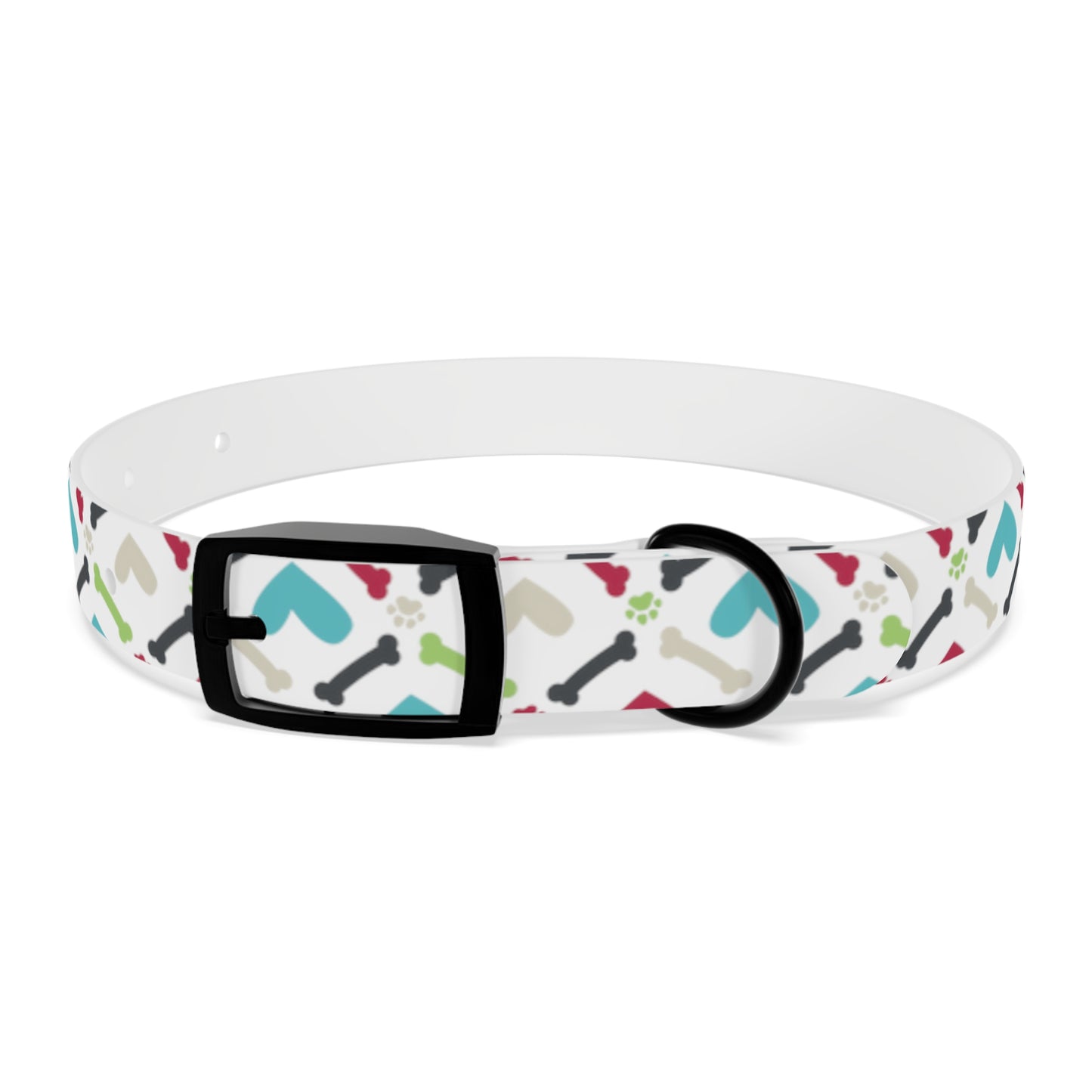 Bones, Paw prints and Hearts Oh My! Dog Collar