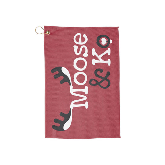 Moose & Ko Tee-Off Time ~ Golf Towel