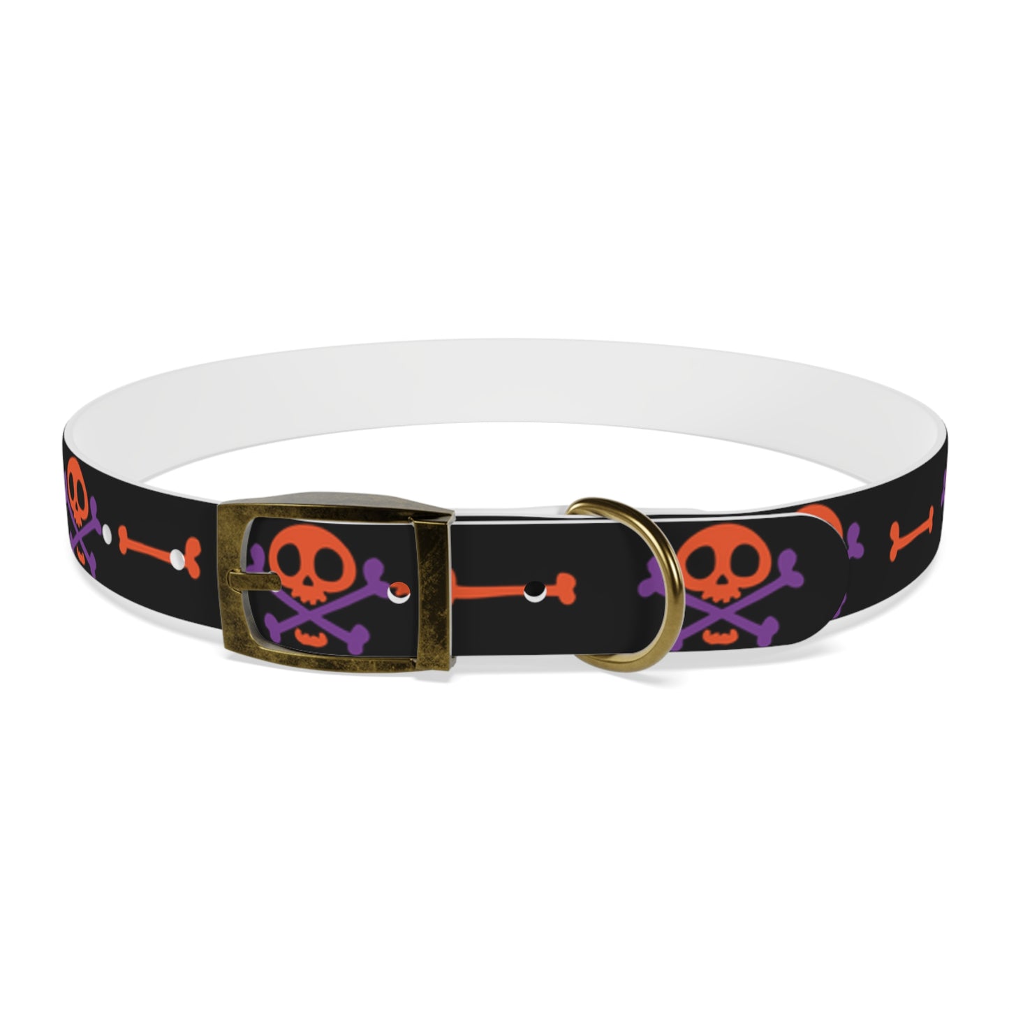 No Treats No Trick Halloween Dog Collar