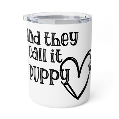 Puppy Love Insulated Coffee Mug, 10 oz