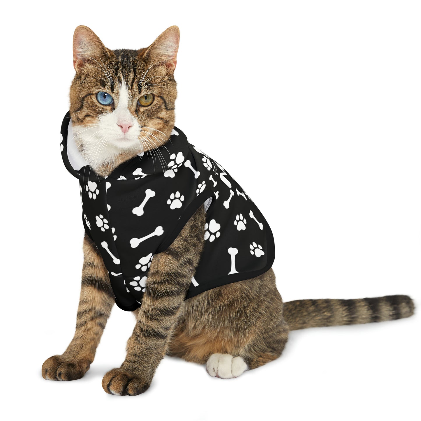 Spill the Treats BLACK Pet Hoodie