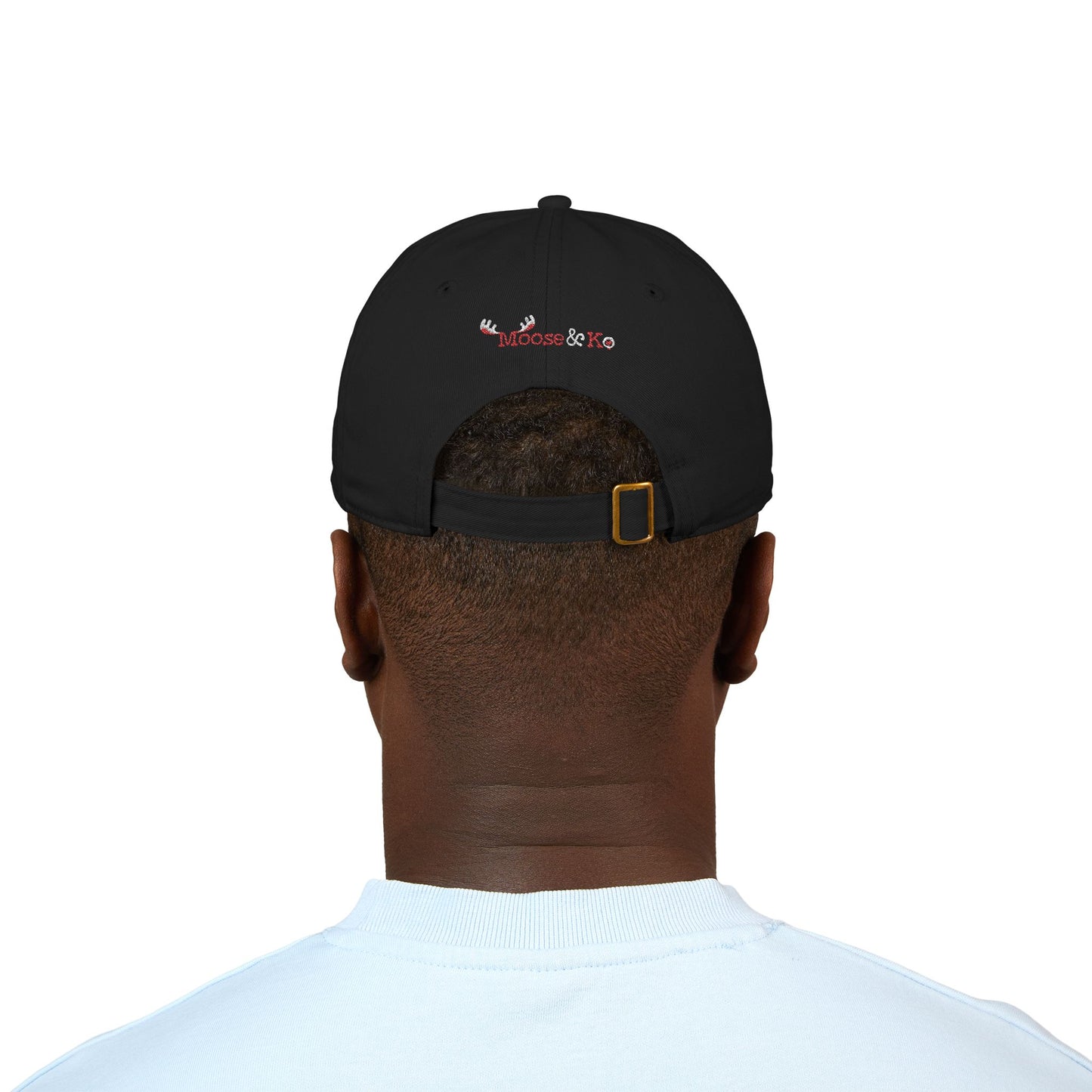 Moose & Ko. Embroidered Baseball Cap ~ Eco-Friendly 100 % Organic Cotton