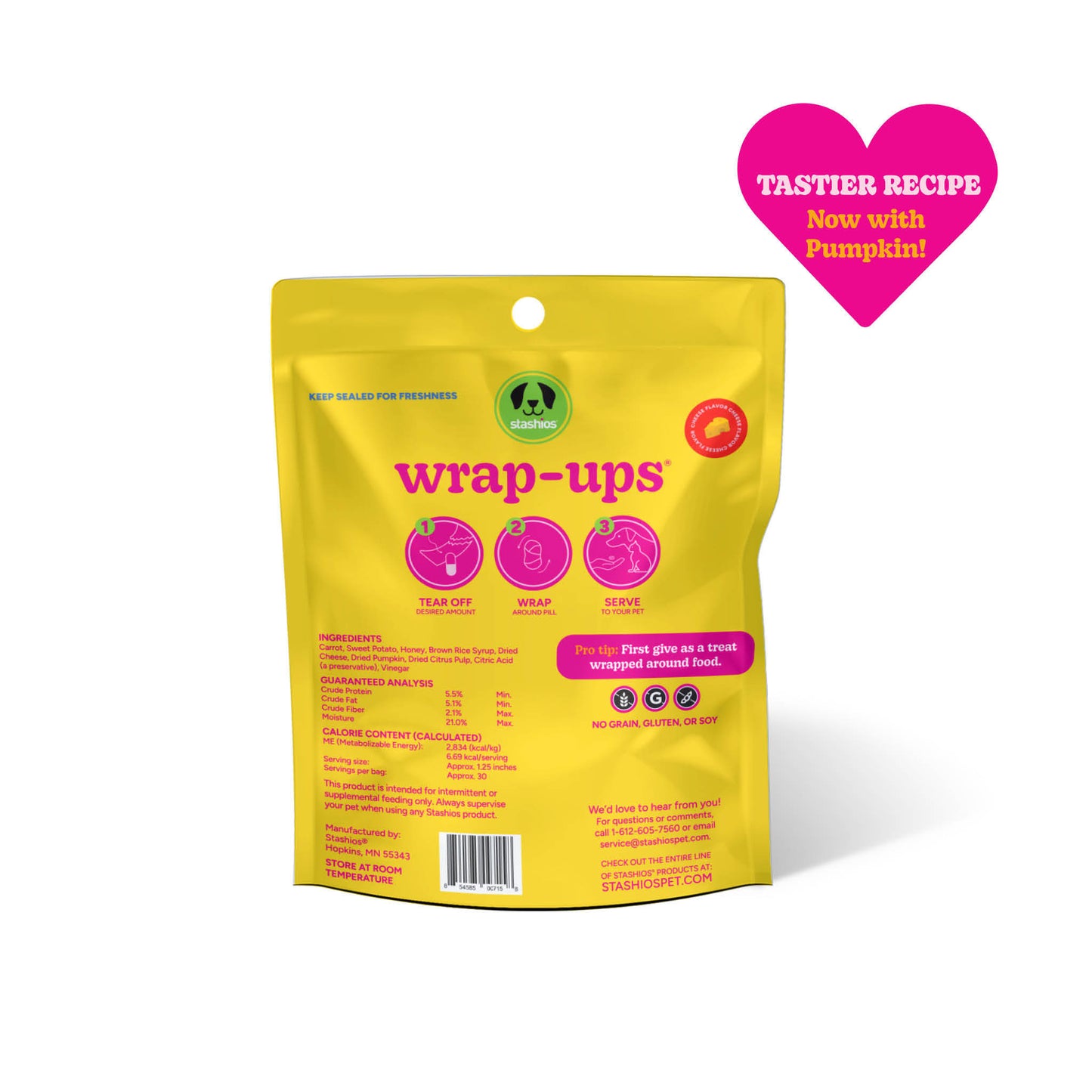 Stashios Wrap-Ups Cheese 2oz.