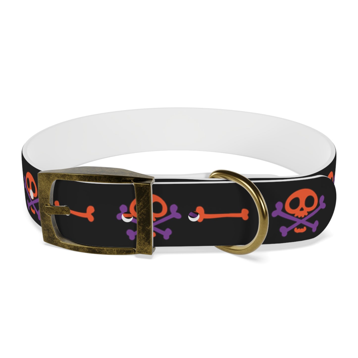 No Treats No Trick Halloween Dog Collar