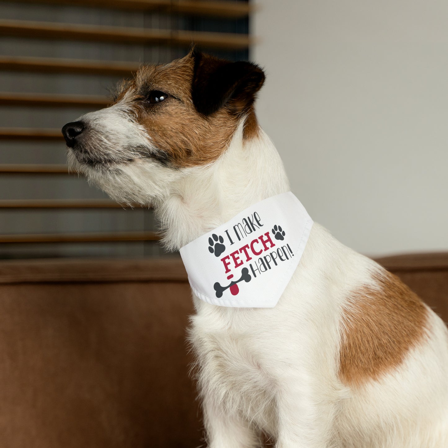 I Make Fetch Happen - Pet Bandana Collar