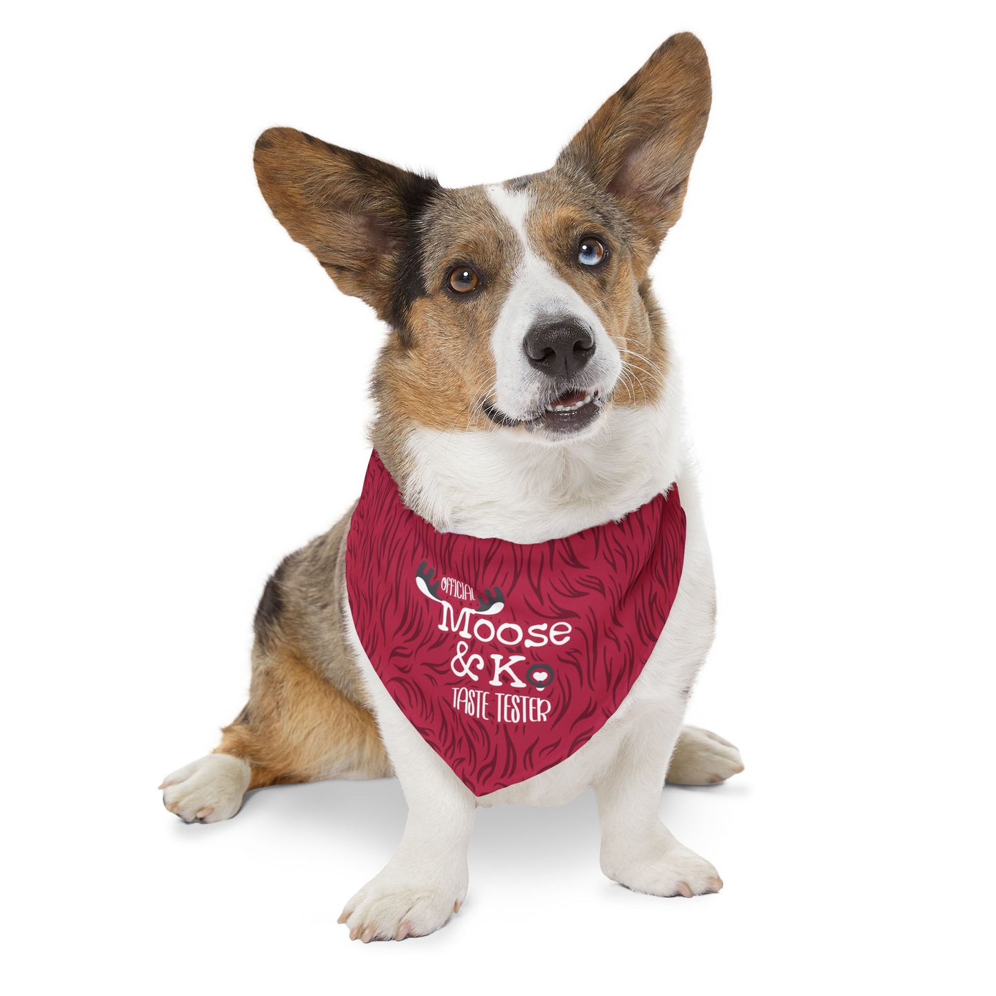 Moose & Ko. Pet Bandana Adjustable Collar for Dogs